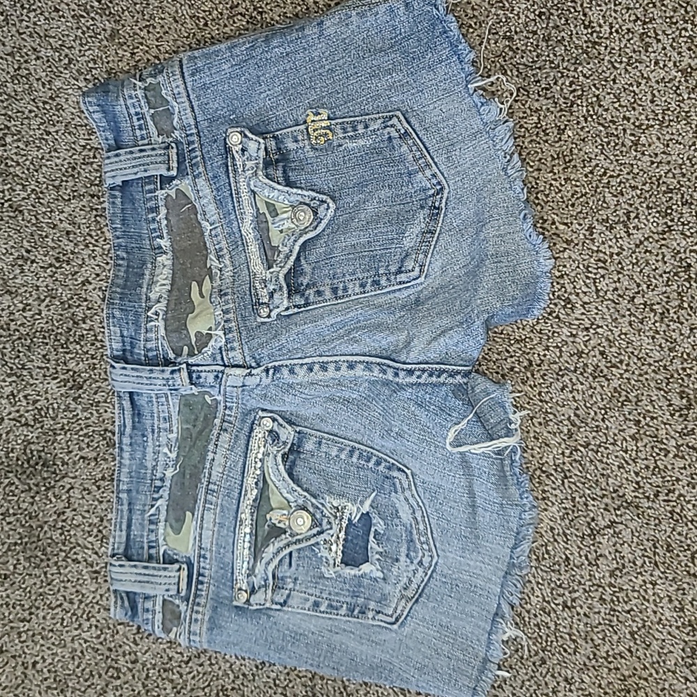 Miss Me Camo Shorts